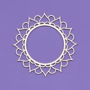 1107 Tekturka - Ramka Sunflower 4 