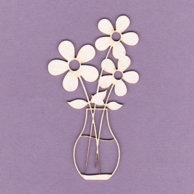 710 Tekturka - Kwiaty w wazonie - G3