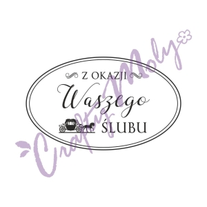184 Stempel - Z okazji waszego ślubu