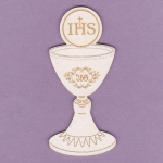 754 Tekturka - Kielich z hostią 2- G4