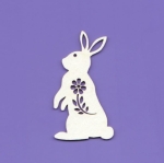 176 Tekturka - Zajączek Wielkanocny 2 szt. - G3