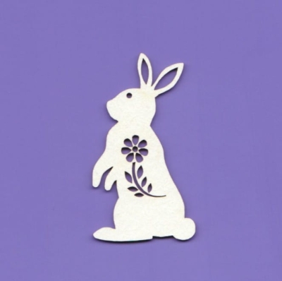 176 Tekturka - Zajączek Wielkanocny 2 szt. - G3