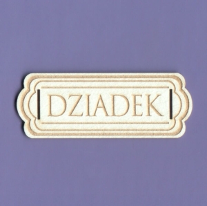 1132 Tekturka - Dziadek - emblemat B- G4