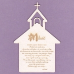 707 Tekturka  - Kościół - grawer - G6