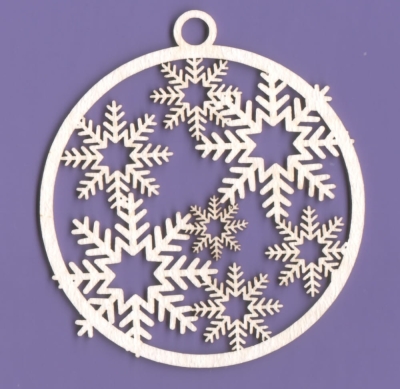 343 Tekturka - Bombka śnieżna - G7