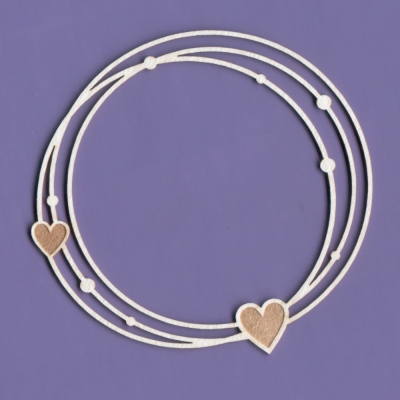 1139 Tekturka  - Ramka Simple Love Diana- G4