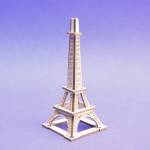 1295 Tekturka - Wieża Eifla - Mini  3D 