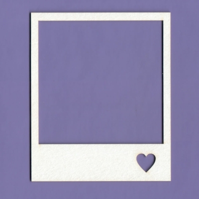 1147 Tekturka - Polaroid simple love 2 - G3