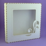 Pudełko do Kartek  135x135 - ORNAMENT - Tektura 1,5  