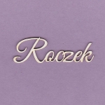 523 Tekturka napis - Roczek - 2 szt. - G3
