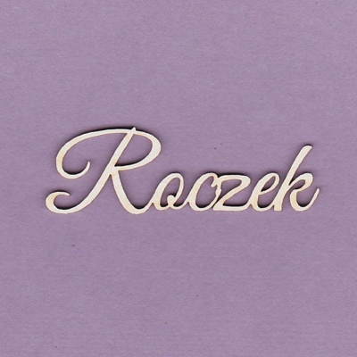 523 Tekturka napis - Roczek - 2 szt. - G3