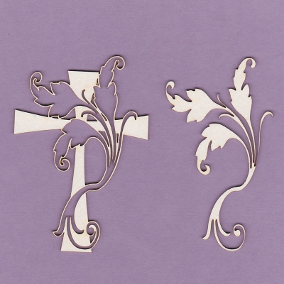 294d Tekturka - Krzyż - G8