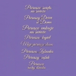 623 Tekturka - Napisy - Zestaw Bobo - 8 szt. G18