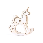 1452 Tekturka -  Jednorożec na biegunach 3D 