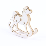 742 Tekturka -  Konik na biegunach 3D