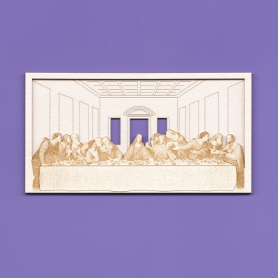 1454 Tekturka - Ostatnia wieczerza - 2 warstwowa G13