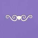 1150d Tekturka - Ornament ślubny 2 G4