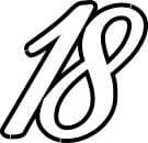 J055-18 -  Cyfra 64mm - 18