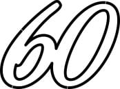 J055-60 -  Cyfra 64mm - 60