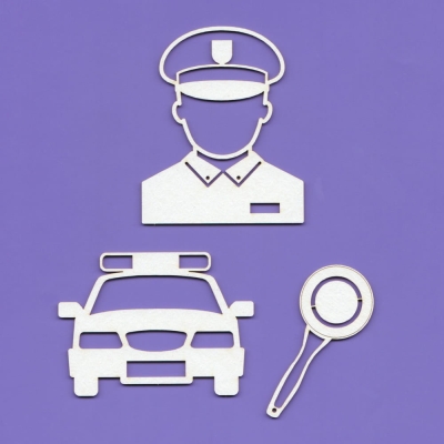 1403 Tekturka - Zestaw Policyjny  G8