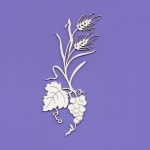 1360 Tekturka - Kłosy z winogronem 2 - G6