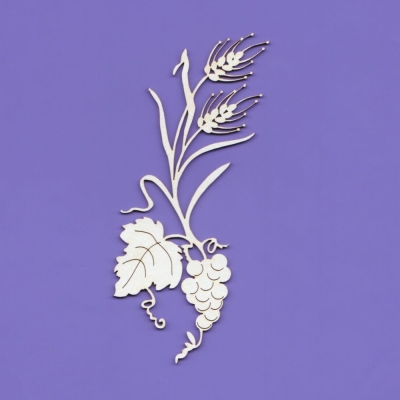 1360 Tekturka - Kłosy z winogronem 2 - G6