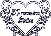 J104-50 - Serce 50 Rocznica Ślubu