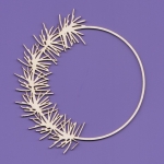 1058 Tekturka - Świąteczna ramka 09 - G8