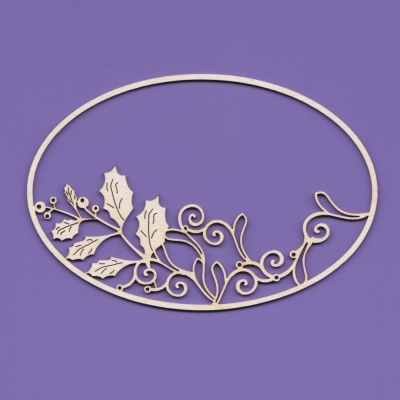 1052 Tekturka - Świąteczna ramka 08 - G7