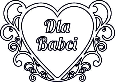 J118 - Serce - Dla Babci