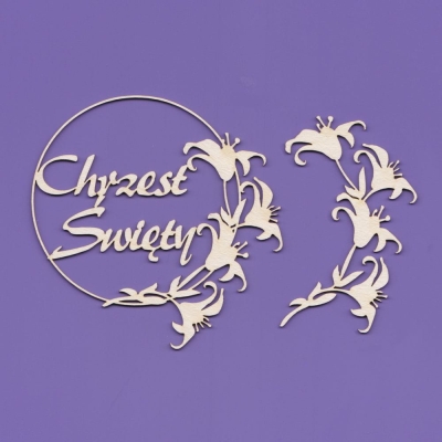 1065 Tekturka - Chrzest - Zestaw 01 - G14