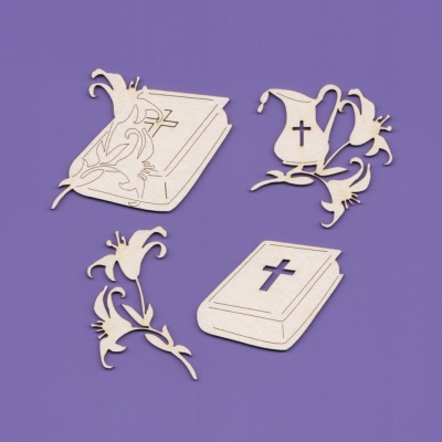 1067 Tekturka - Chrzest - Zestaw 03 - G14