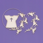 1076 Tekturka - Chrzest - Zestaw 07 - G13