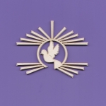 1099 Tekturka - Chrzest - Duch Święty 2D - G7