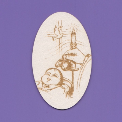 1119 Tekturka - Chrzest - Grawer 03 - G6