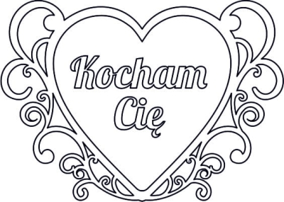 J127 - Serce - Kocham Cię