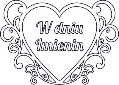 J128 - Serce - W dniu Imienin