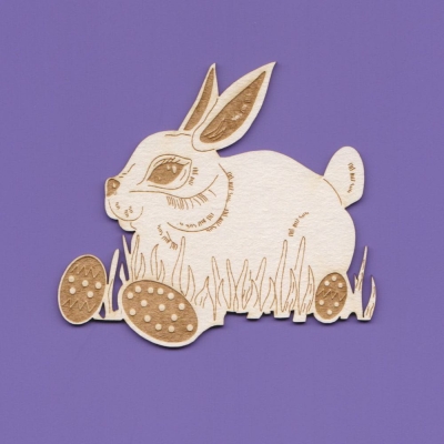 1141 Tekturka - Zajączek Wielkanocny - G10