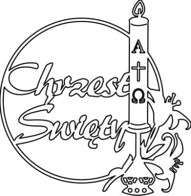 J130 - Ramka - Chrzest - Paschał
