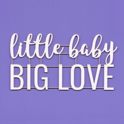 485 Tekturka  - little baby BIG LOVE - G08