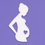 568 Tekturka  -  Ciąża z serduszkiem      G04