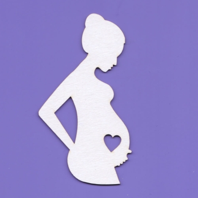 568 Tekturka  -  Ciąża z serduszkiem      G04