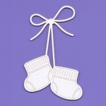 585 Tekturka  -  Buciki na sznureczku    G07