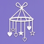 588B Tekturka  -  Ozdoba dla dziecka    G9