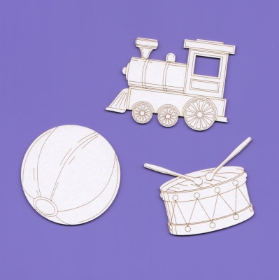 627 Tekturka - Retro zabawki 03  -  G12  