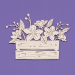 802A Tekturka Skrzynka z kwiatkami  - G8