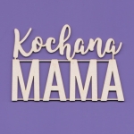 842A Tekturka napis - Kochana Mama   G07 