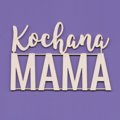842A Tekturka napis - Kochana Mama   G07 