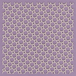525m Panel - Atomy skośne 15 x 15 - G17