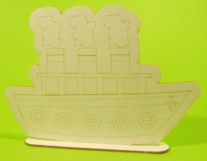 Tekturka - Statek - Click and Paint POJ0002